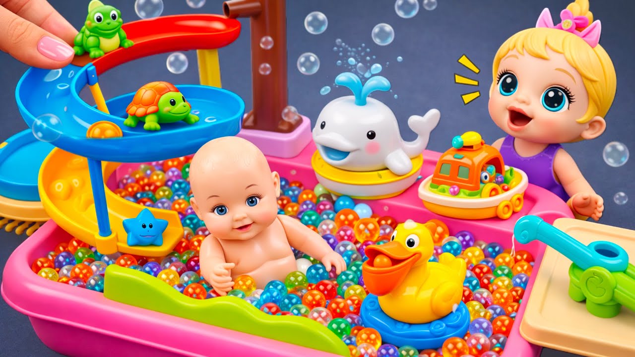 60 Minutes Satisfying with Unboxing Mini Toys Collection, Swimming Pool & Sink Playset | Review Toys
