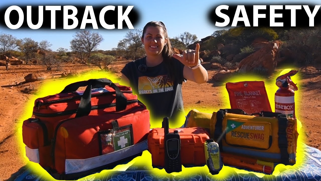 Travelling First Aid & Safety Equipment by a Rescue Volunteer