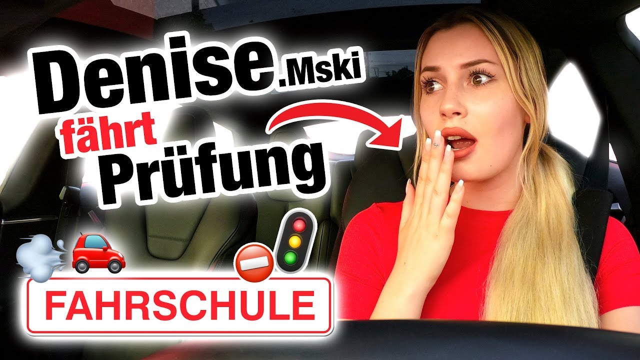 Praktische F&uuml;hrerscheinpr&uuml;fung mit Denise.Mski 🤯 | Fischer Academy