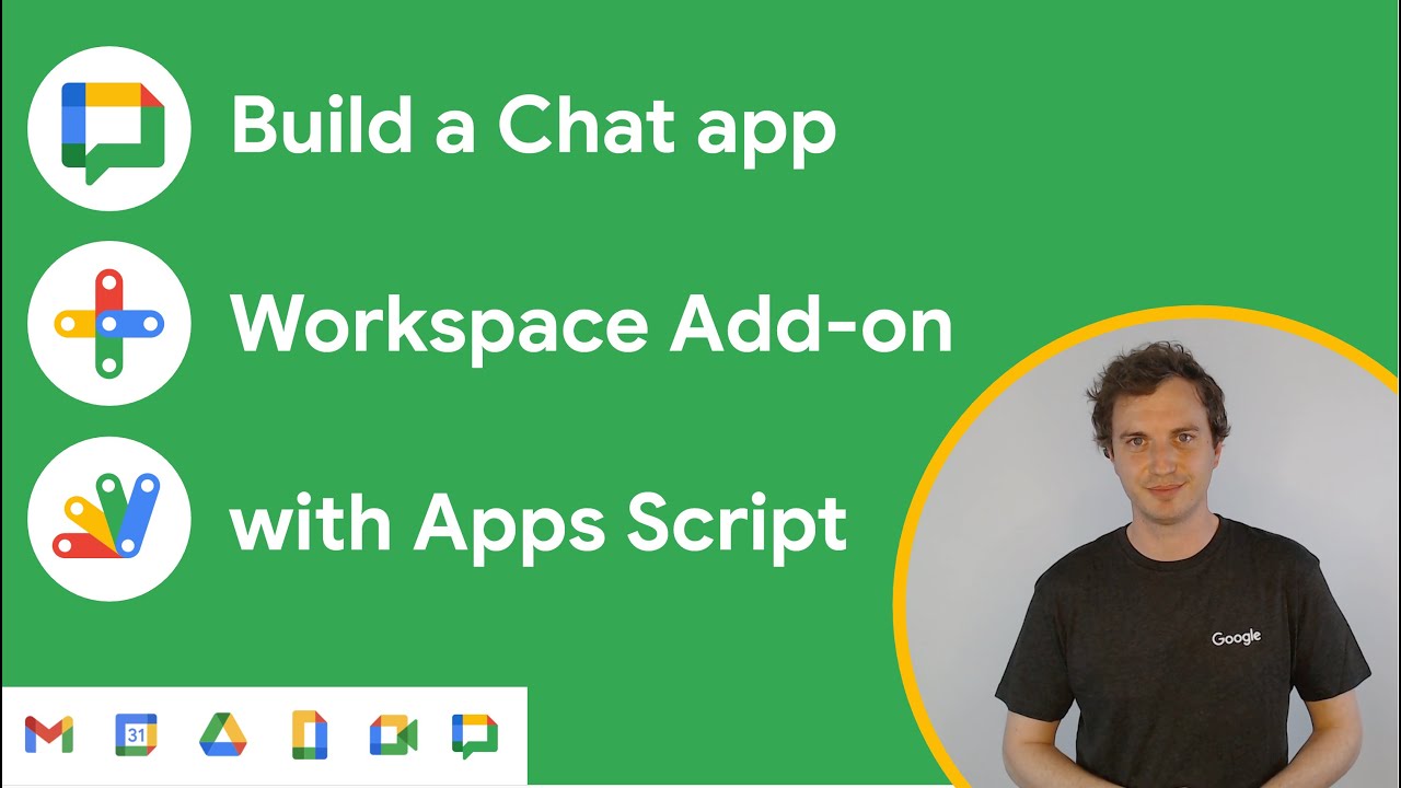 Build a Chat app as a Google Workspace add-on with Apps Script