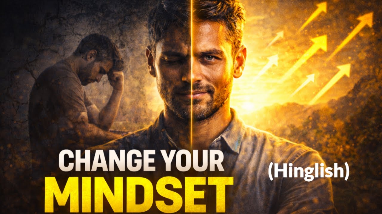 Mindset Book Summary in Hinglish | Fixed vs Growth Mindset Explained 🔥