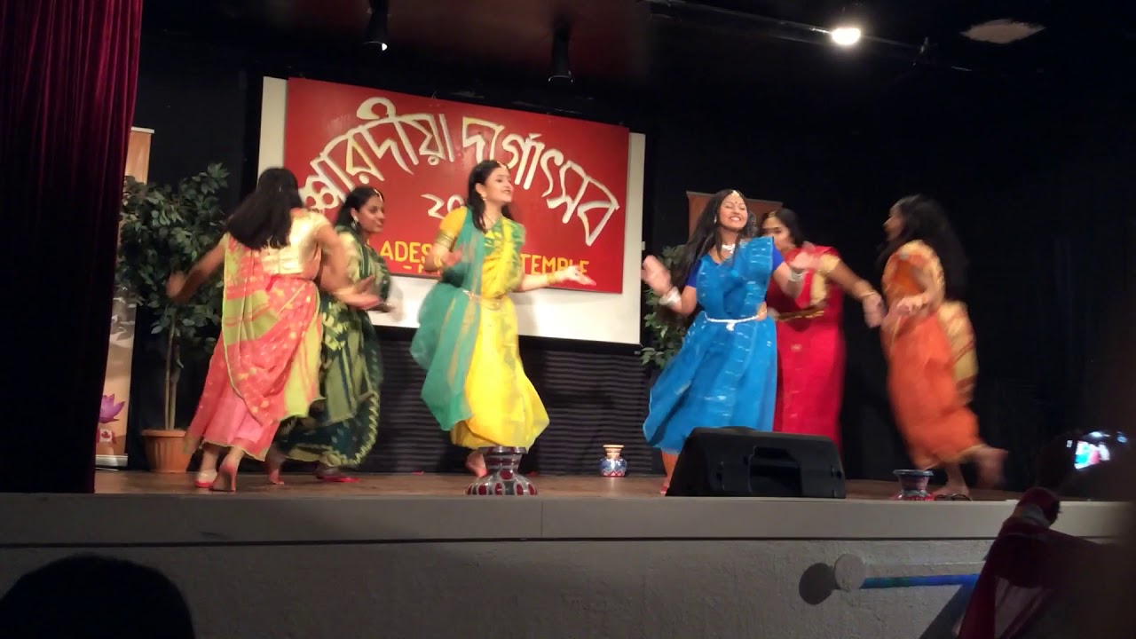 Khairun lo tor lomba matar kesh. | Durga Puja 2017