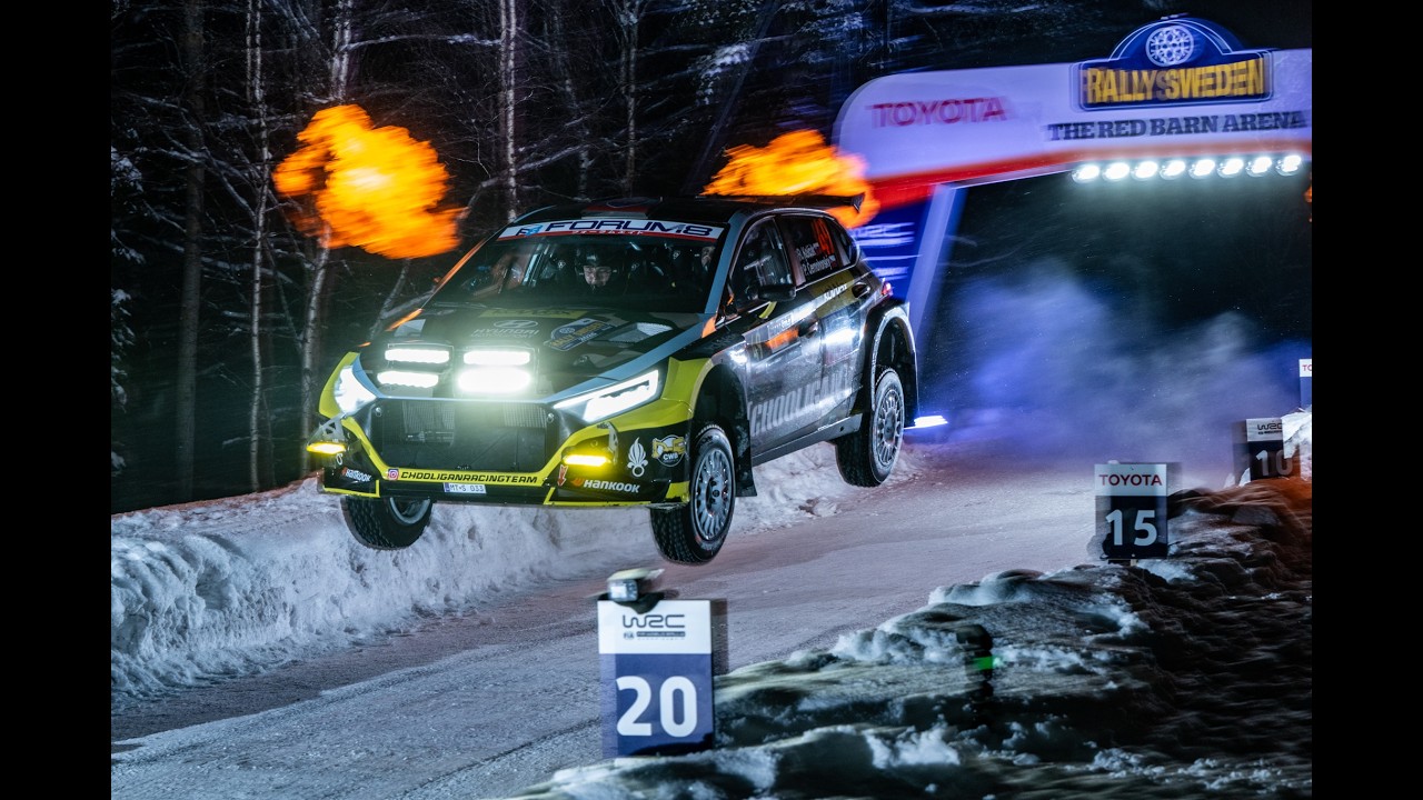 Chooligan Racing 73. Rally Sweden 2026 RZ1 Umeå 1