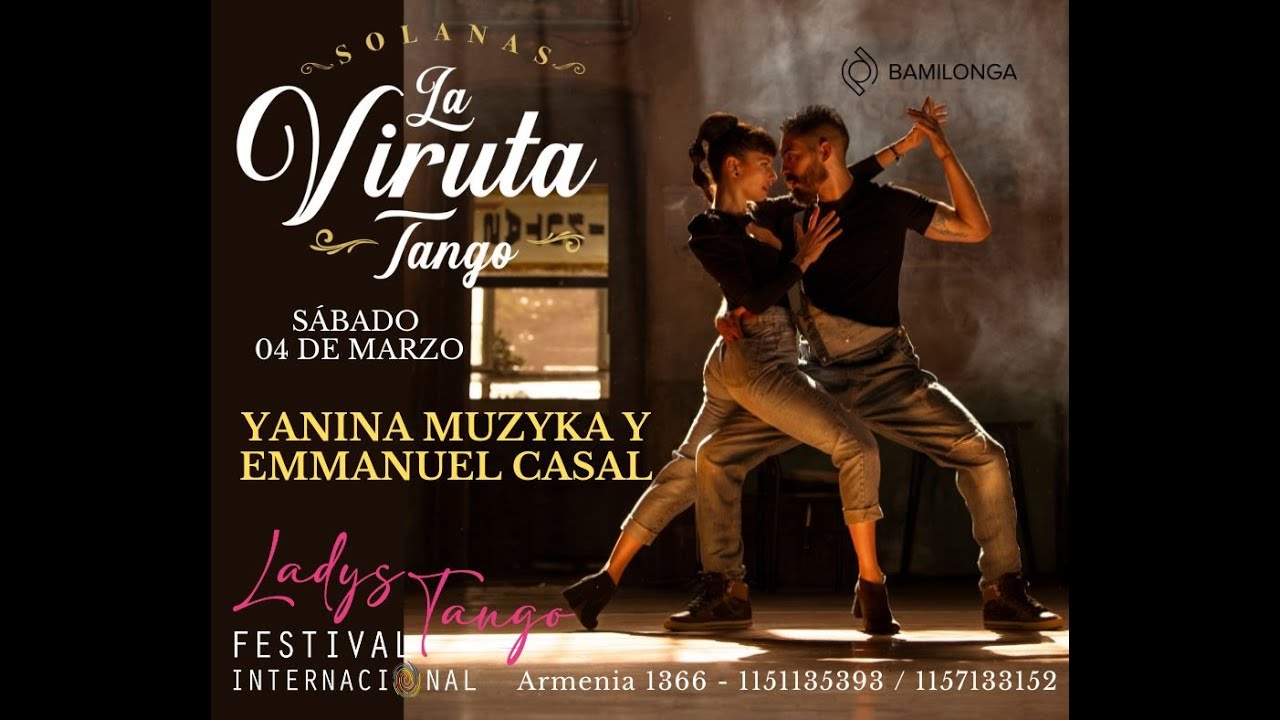 Ladys Tango 2023 presenta a Yanina Muzyka y Emmanuel Casal
