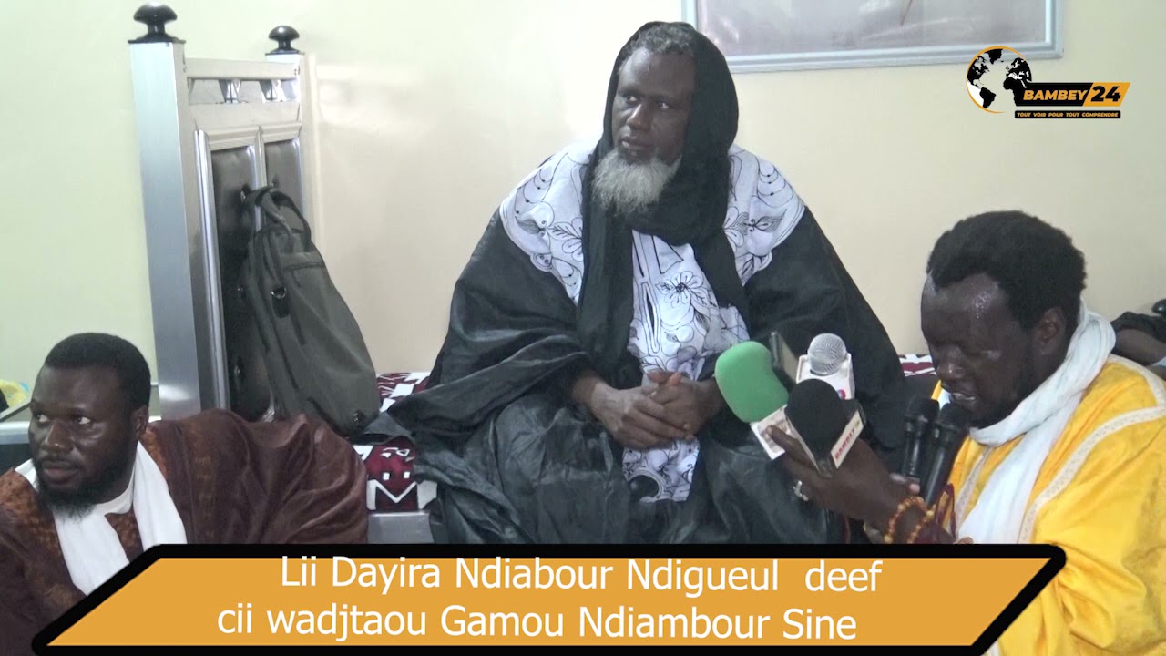 Ndiambour Sine: l'intégral de la déclaration de Serigne Cheikh Ndiguel Sène avant Gamou 2021