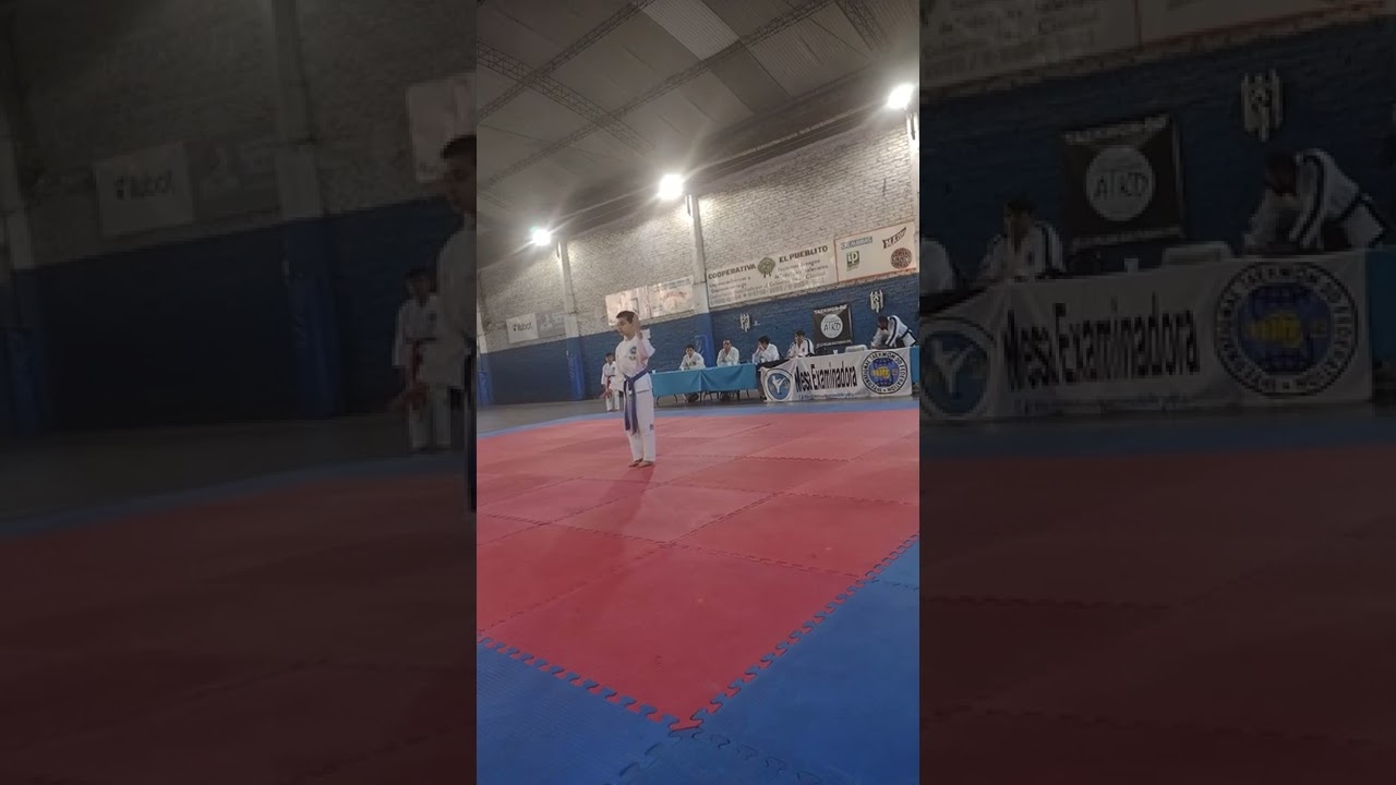 examen cinturón Azul taewondo ITF
