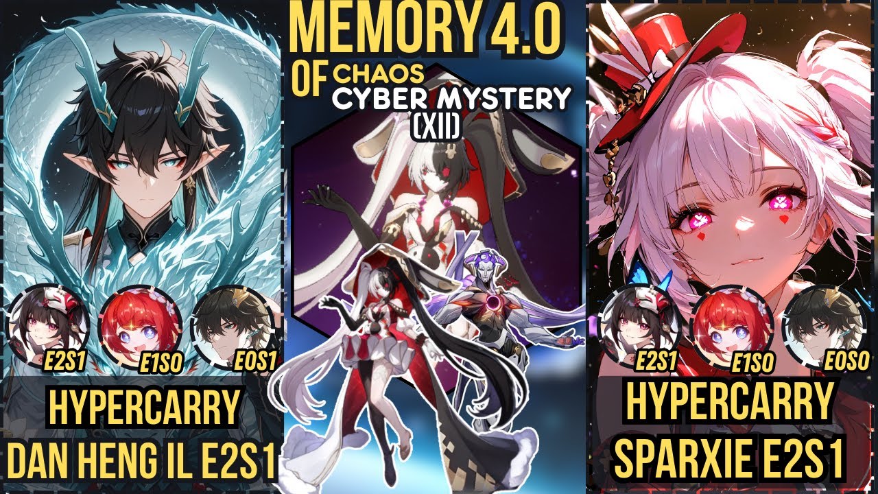 V4 | Hypercarry DANIL E2S1 x Hypercarry Sparxie E2S1 | Memory of Chaos 4.0 #sparxie #danheng