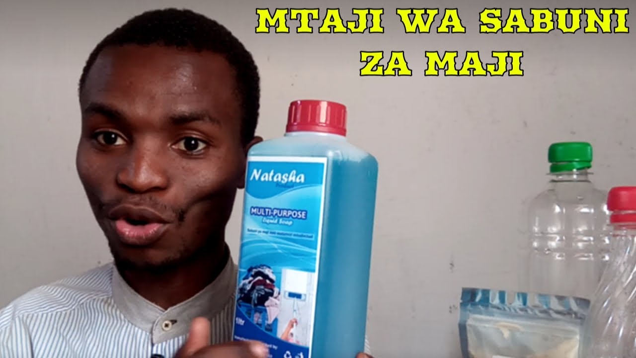 MTAJI WA BIASHARA YA SABUNI ZA MAJI NA JINSI YA KUIANZA