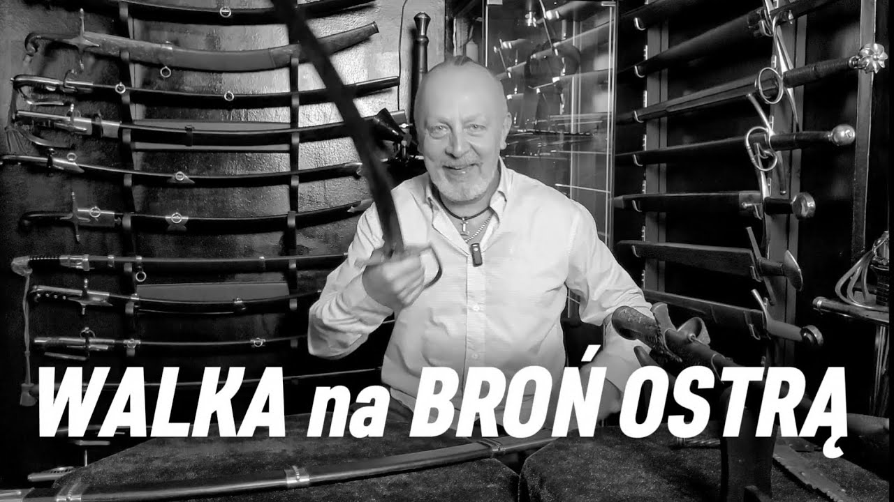 BROŃ OSTRA Prawdziwy pojedynek na prawdziwą, ostrą broń białą #coldsteel #Żmudzki naOSTRO