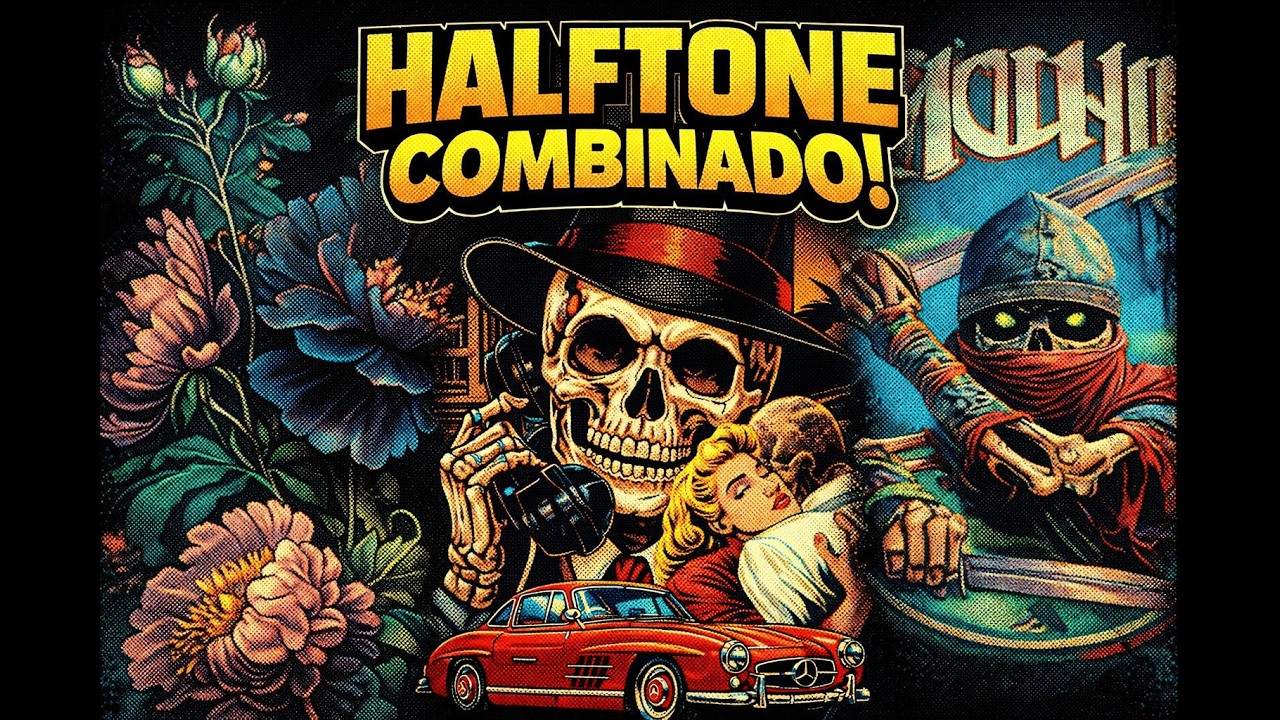 Como Criar HALFTONE DIFERENCIADO no ForgeColor (Passo a Passo)