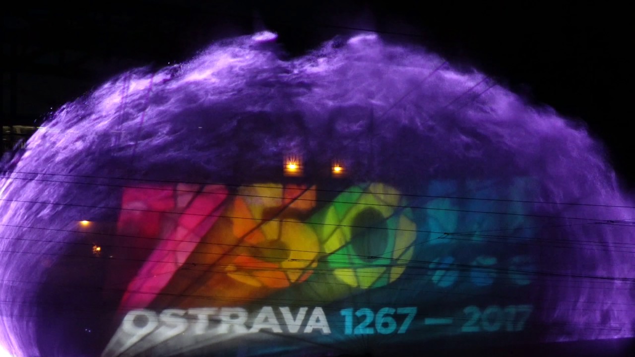 TV CENTRUM / Světelná a laserová show 750 let Ostravy