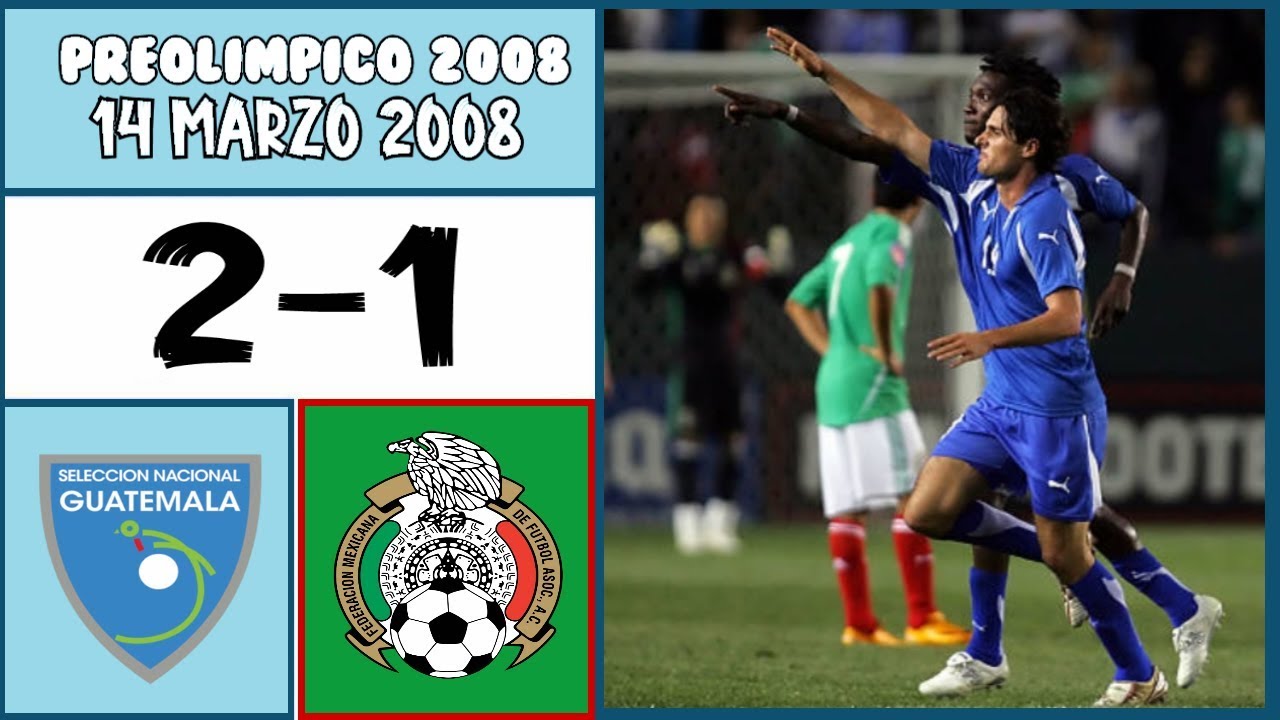 Guatemala [2] vs. Mexico [1] FULL GAME -3.14.2008- JO/OGQ2008