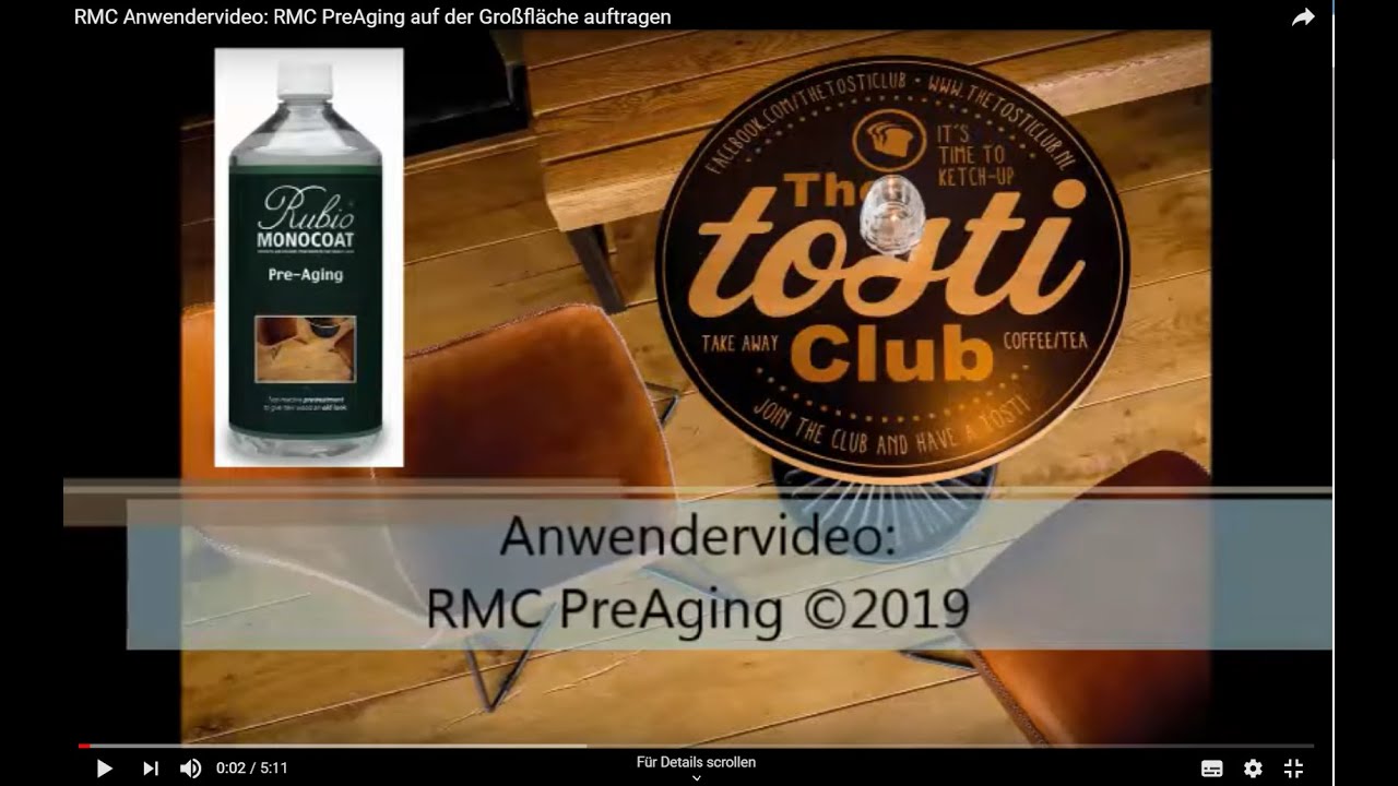 RMC Anwendervideo: RMC PreAging auf der Gro&szlig;fl&auml;che auftragen