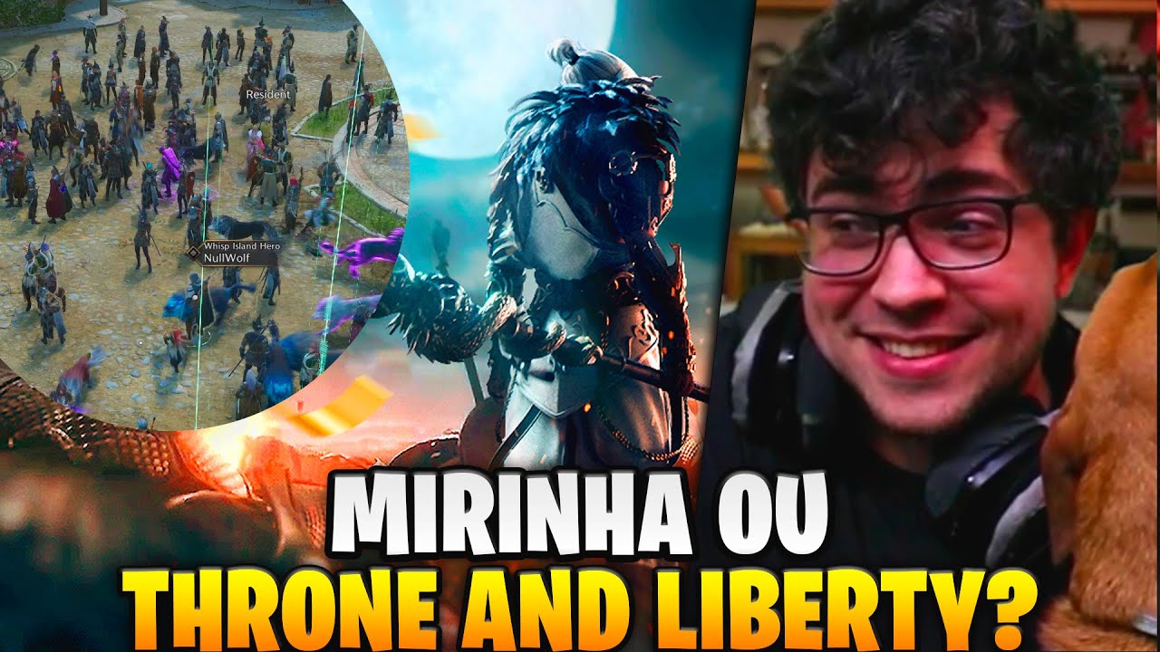 MIRINHA ou THRONE AND LIBERTY? FARMARNDO E BATENDO PAPO 🥳 | MIR4