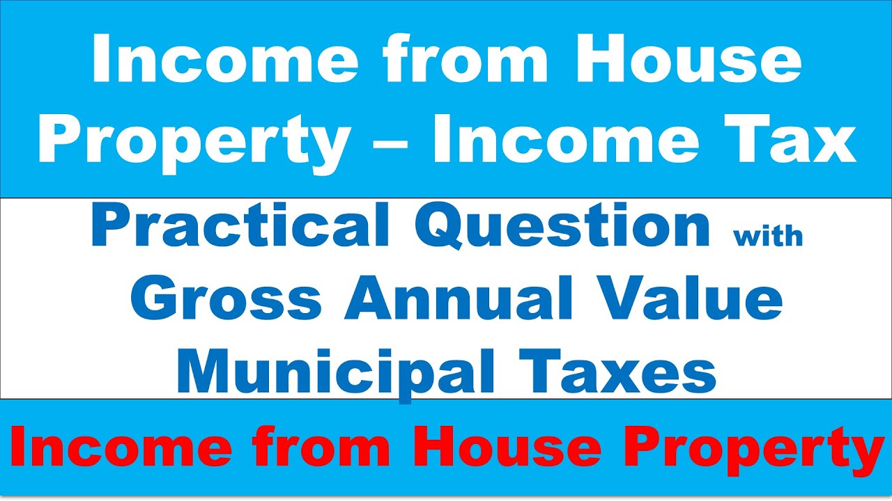 Computation of Income from House Property