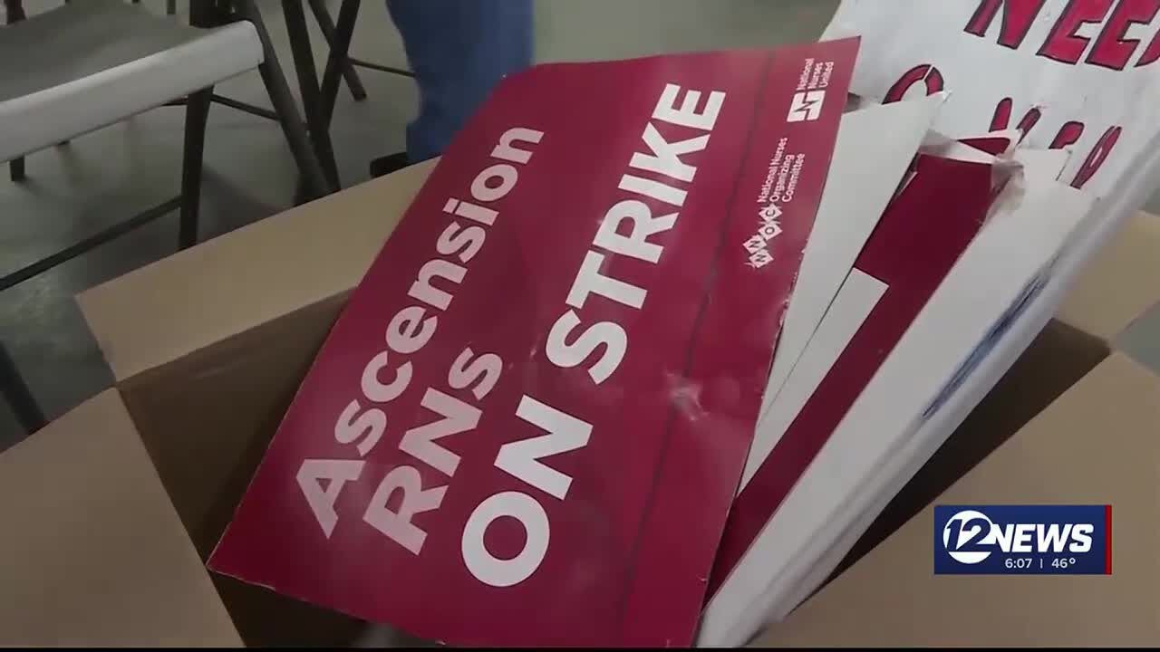 Ascension Via Christi nurses prepare for strike Wednesday