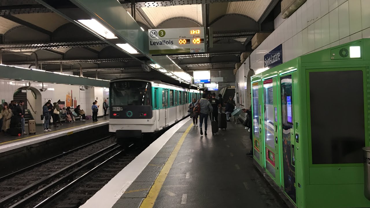 Ligne 3 : trajet en MF67 rénové entre Gallieni et Pont de Levallois Bécon