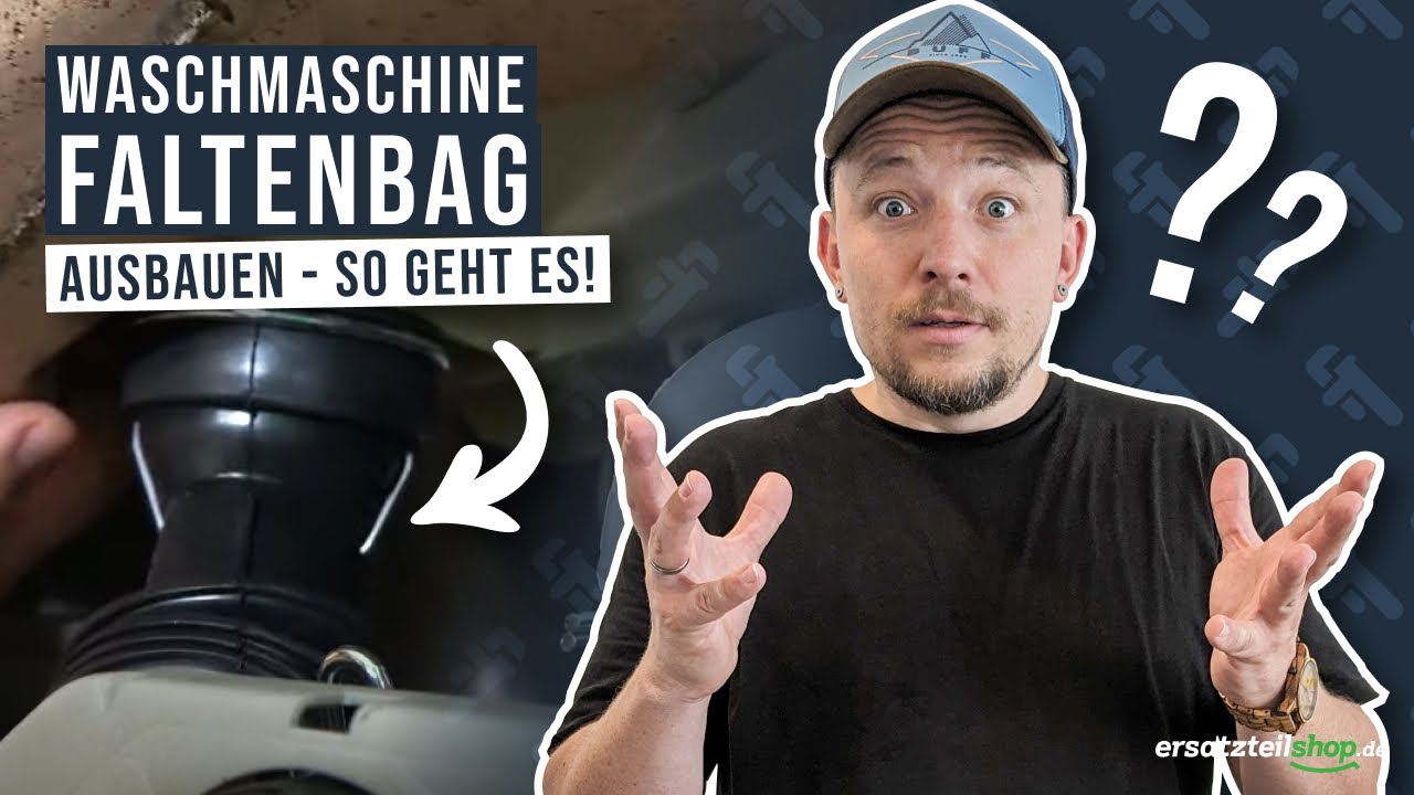 Faltenbalg/Ökoverschluss/Saugschlauch prüfen und tauschen