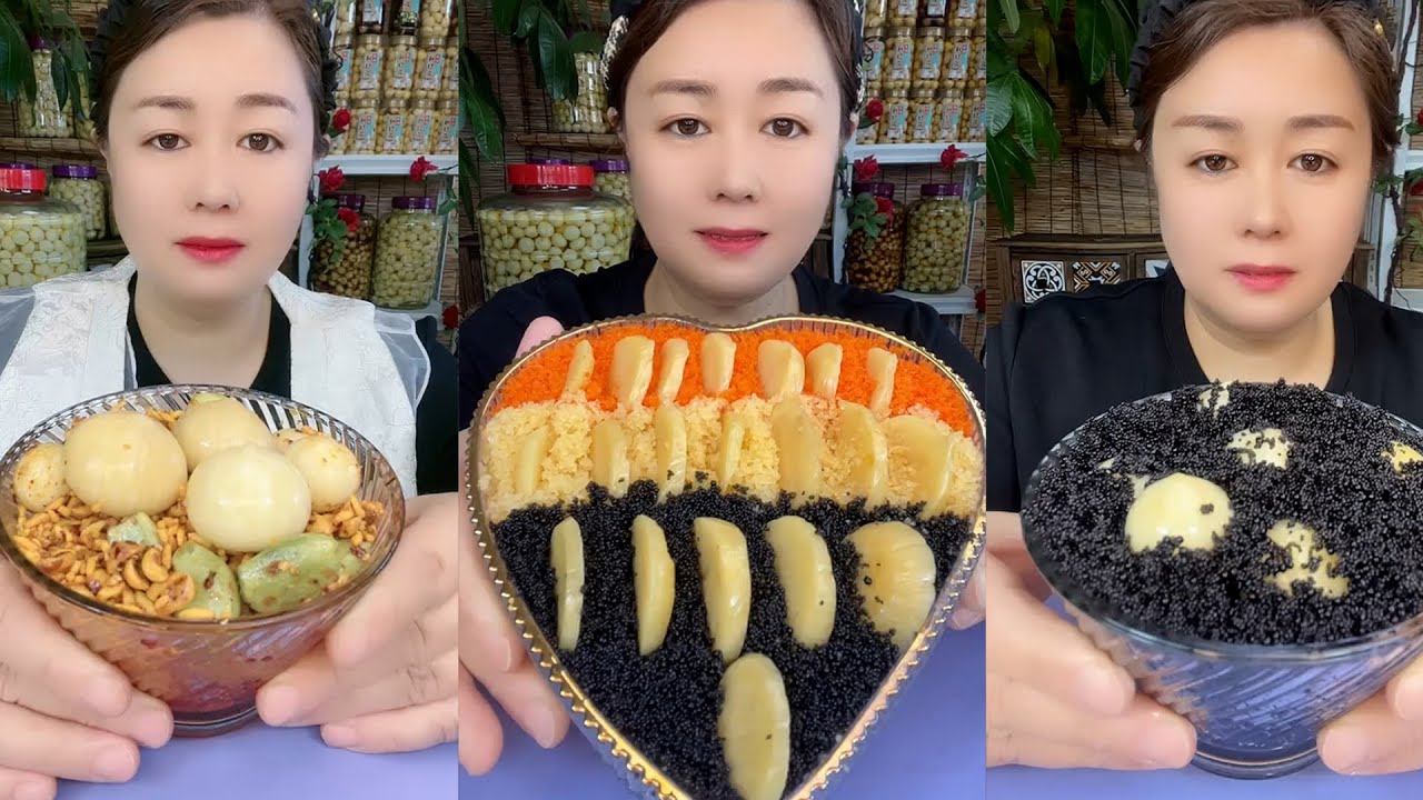 SOLO / ASMR TOBIKO EGGS | FLYING FISH ROE | GARLIC | EXTREME EATING SOUNDS
