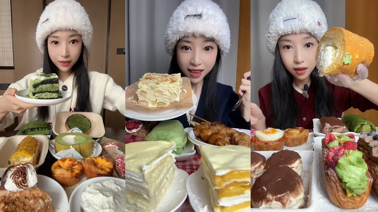 Eating cake 🍰🎂 dessert 🎂 MUKBANG Swakathik #cakeeating #cake #dessert#chocolatecake