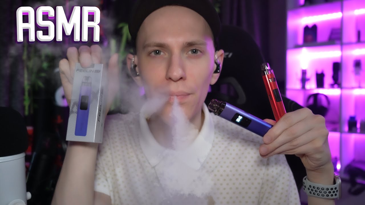 АСМР ХАЙП ВЕЙП ОБЗОР НА ПОДИКИ nevoks feelin ax И feelin a2 паровая терапия asmr