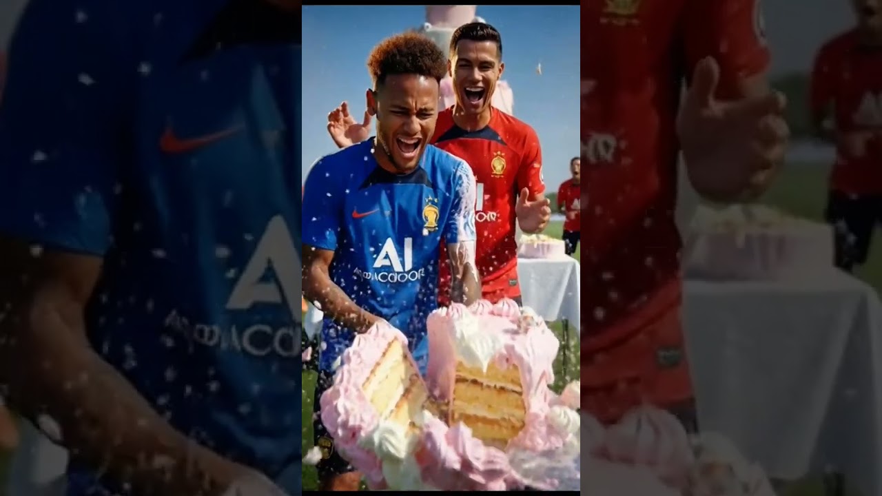 Ronaldo’s Cake Surprise 