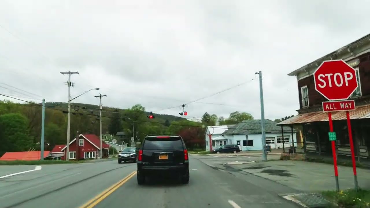 Drive from Walton, NY to Bainbridge, NY