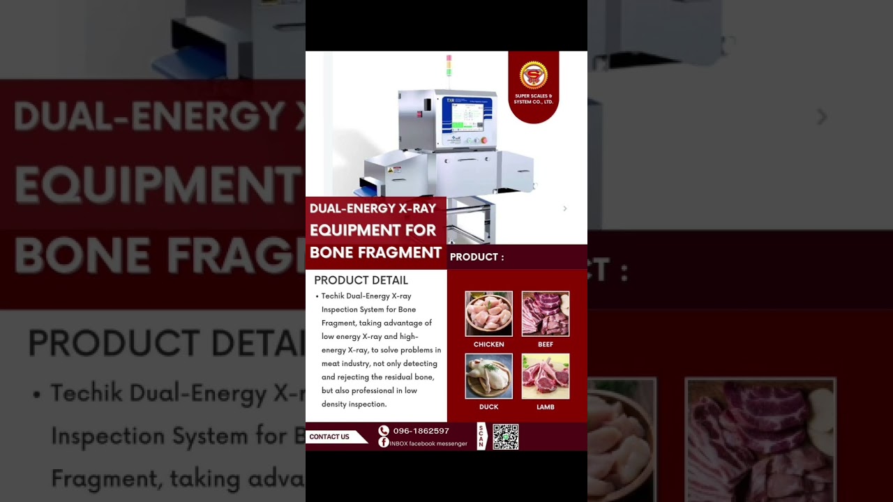 Dual-energy X-ray Equipment for Bone Fragment