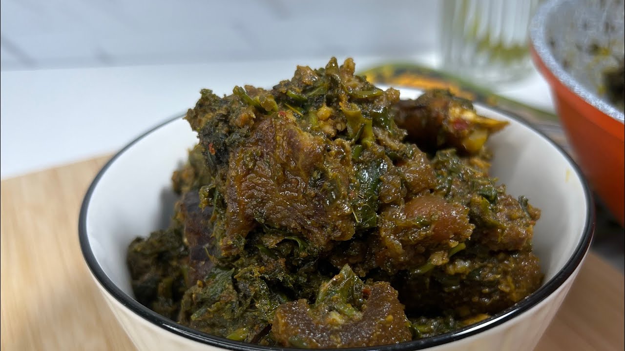 HOW TO MAKE RICH & AUTHENTIC AFANG SOUP | NIGERIAN VEGETABLE SOUP RECIPE WITH OKAZI & WATERLEAF