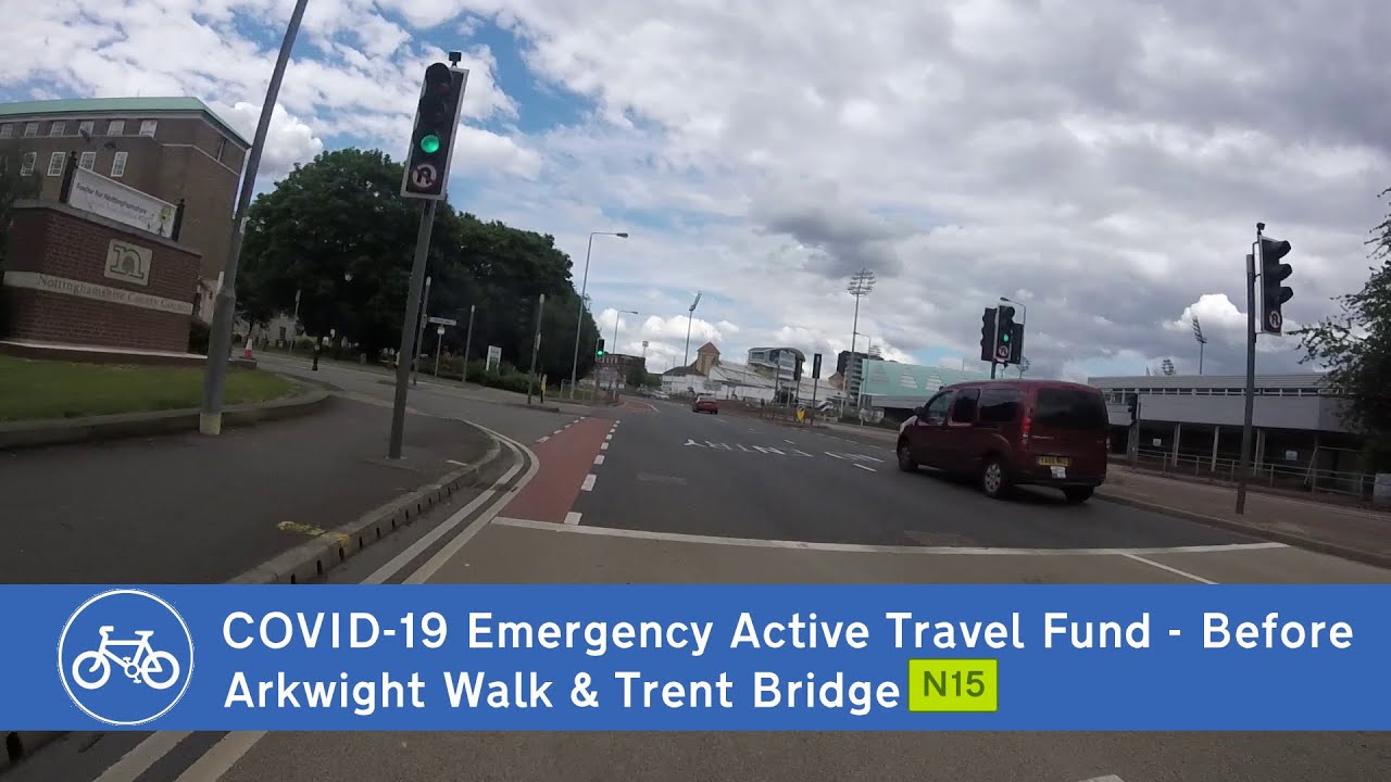 Trent Bridge & Arkwright Walk - Before EAFT changes.
