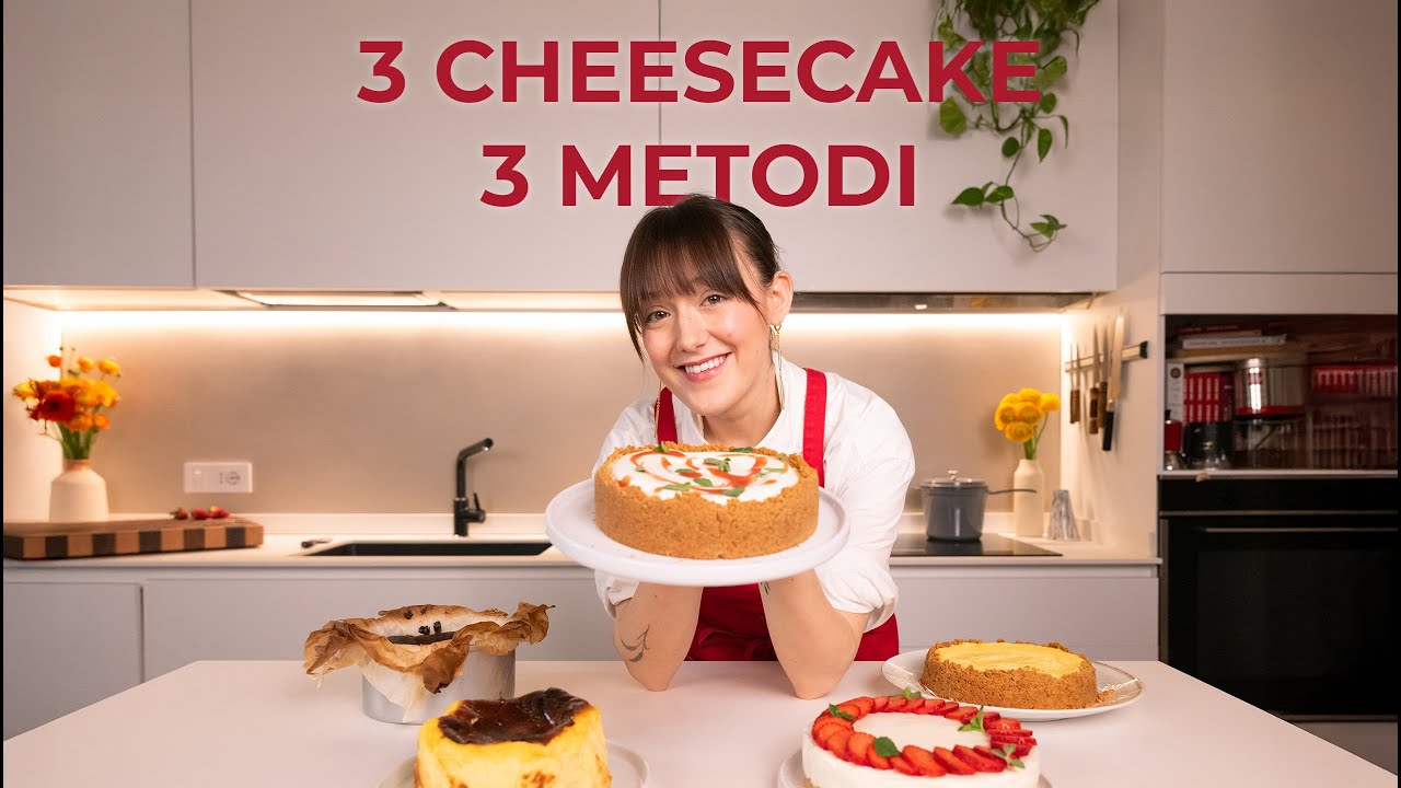 Qual è la CHEESECAKE DEFINITIVA? Ho preparato le mie 3 PREFERITE per scoprirlo.
