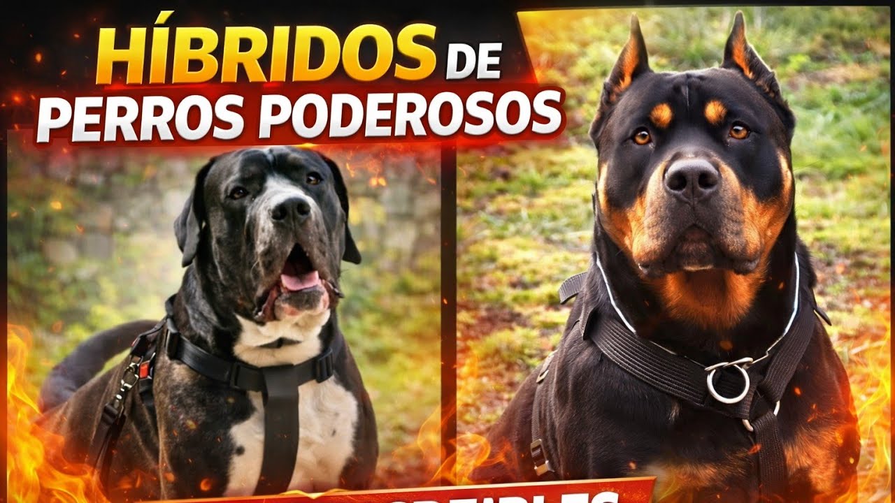 Top7 increibles hibridos en Razas de perros Poderosos