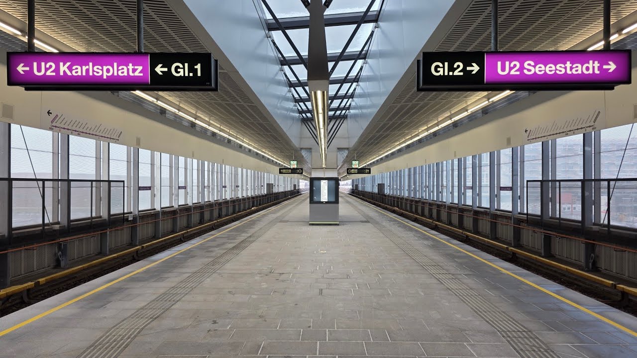 Vom Lost Place zur U-Bahn-Station: Eröffnung Lina-Loos-Platz | U2 Wien