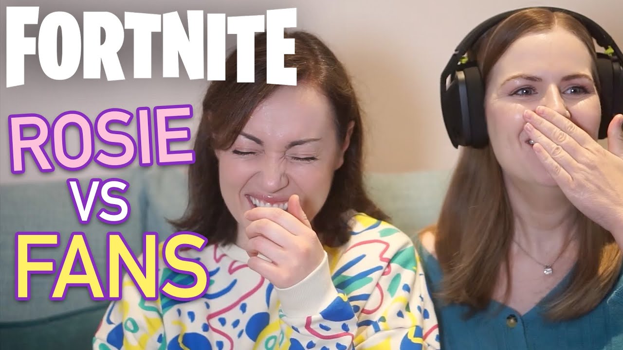 Рози против фанатов в Fortnite!
