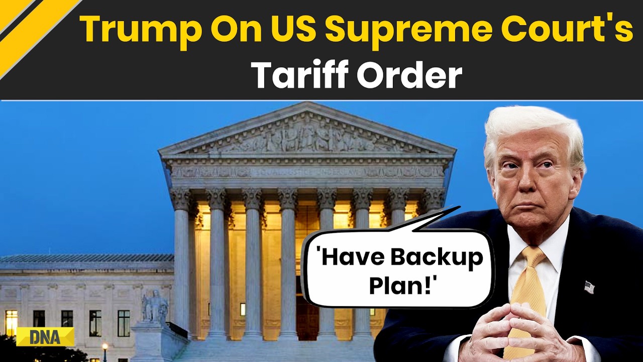 Trump Tariff News: 'Its Disgrace' Trump On Supreme Court Tariff Order, Says 'Have Backup Plan'