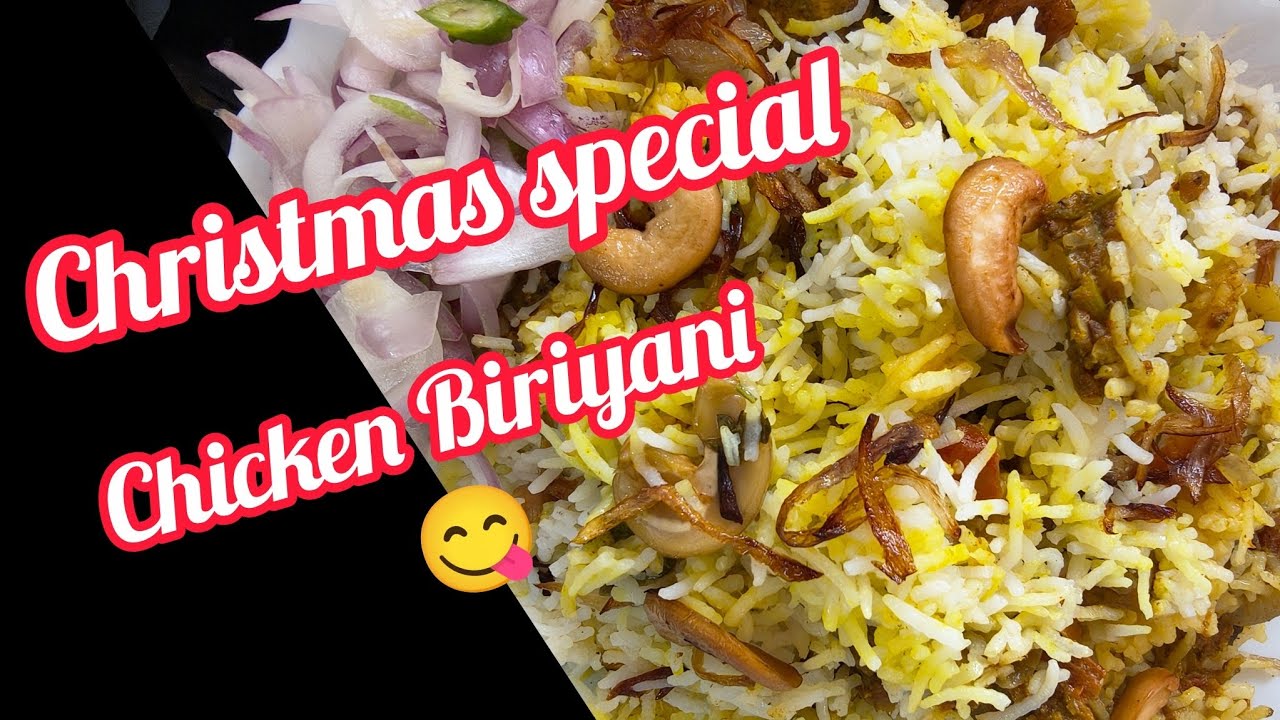 Christmas special Chicken Biriyani 😋Sudha home kitchen |Malayalam 