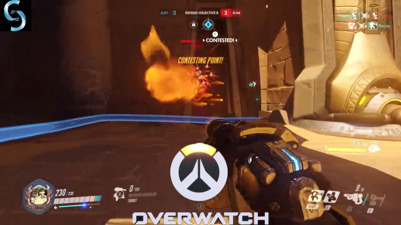 Overwatch Competitive - More Genji And Torbjorn Stomping Season 1 Ep11