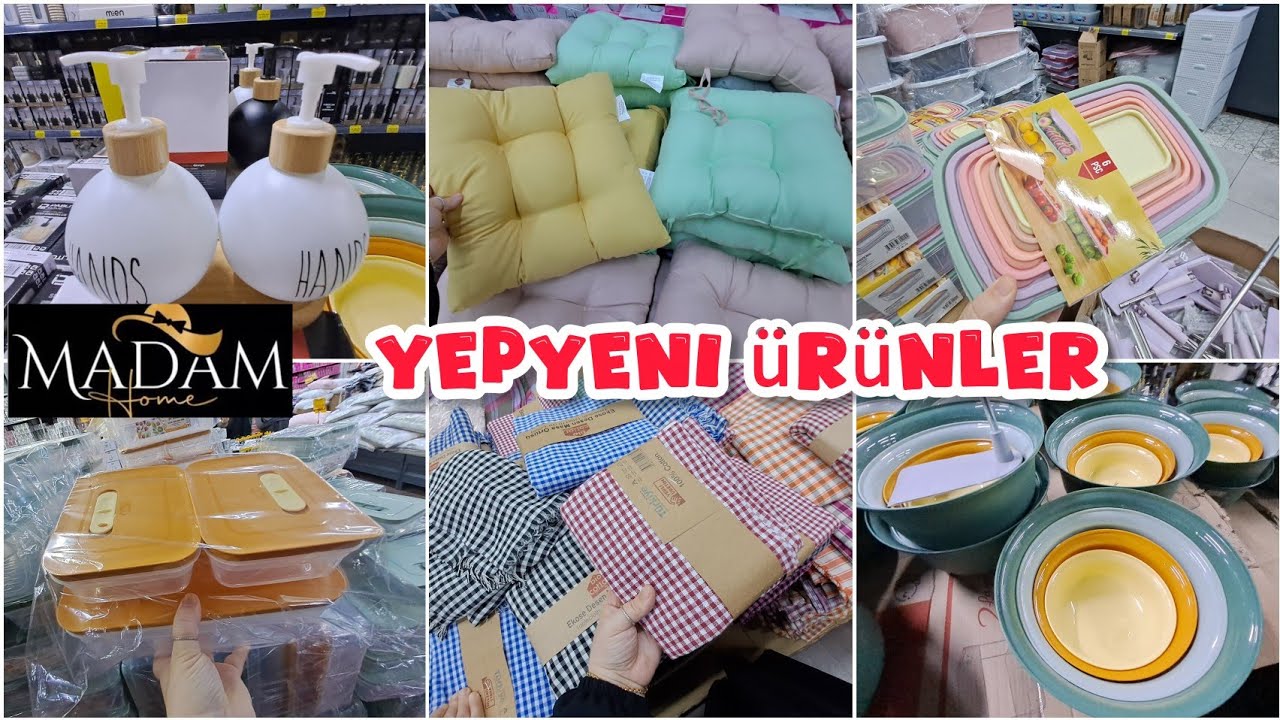 Madam home a yepyeni ürünler gelmiş | hemde çok uygun | çeyiz alışverişi | çeyizlik ürünler 
