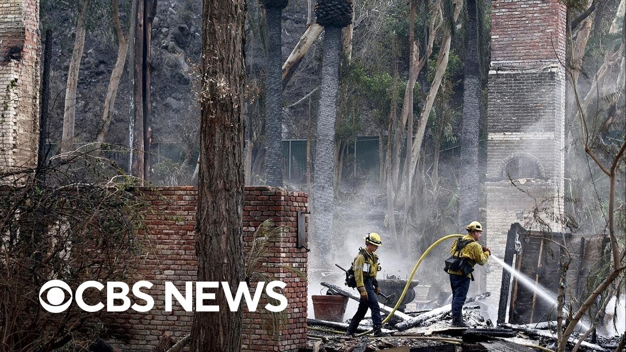 Franklin Fire less than 10% contained in Malibu, California, crews battling flames for 3rd day