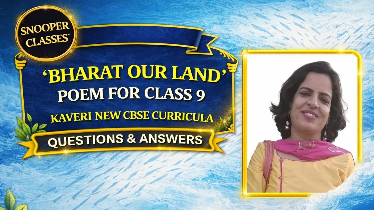 Bharat Our Land || Class 9 || Question Answer || English Kaveri || Exercise || New NCERT 2026