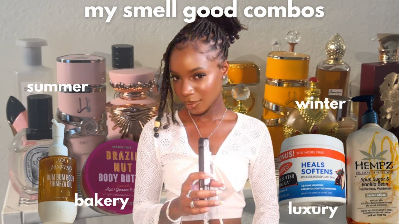 ALL of my go to smell good combos 🫧🌸