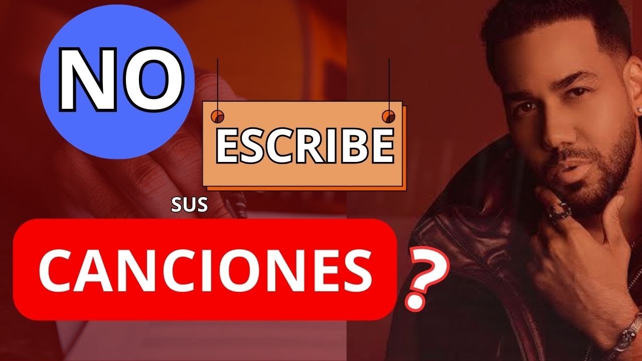 EN REALIDAD ROMEO COMPONE SUS CANCIONES O TIENE UN BUEN EQUIPO DE ESCRITORES?