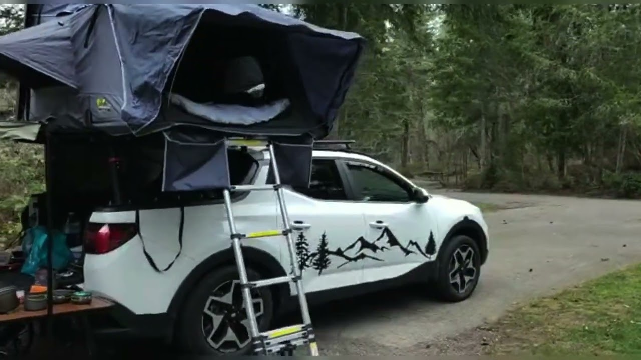 My Ironman 4x4 set up . overland build . 22 Hyundai Santa Cruz platform .