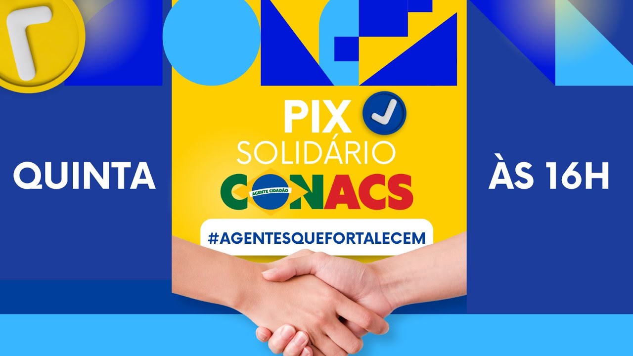 LIVE CONACS | PIX SOLIDÁRIO