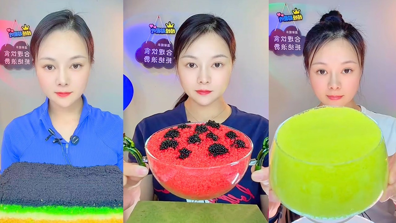 Colorful Fish Roe Eating ASMR | Soft Crunch Seafood Mukbang Colorful #100