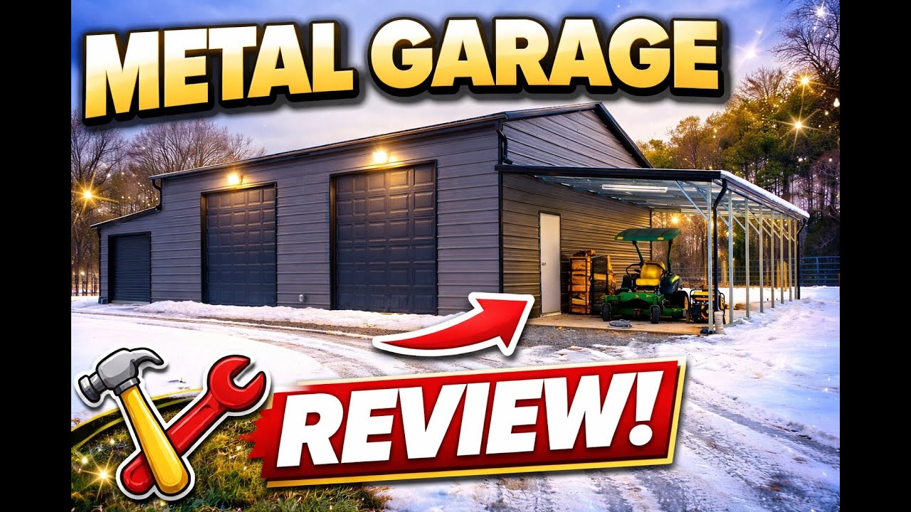 30x40 Metal Garage Review!