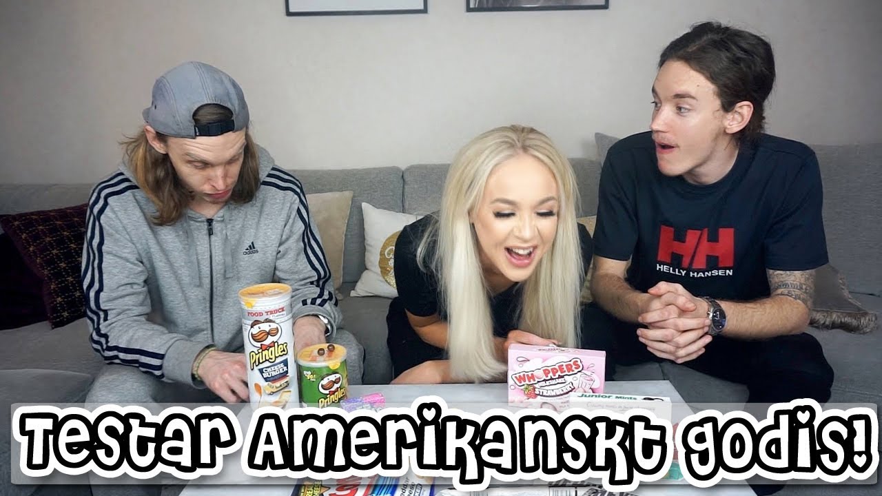 Testar amerikanskt godis!!