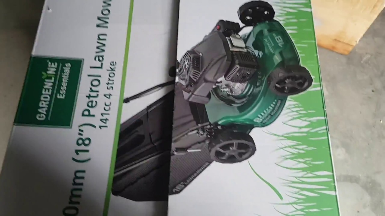 Aldi lawn mower August 2017