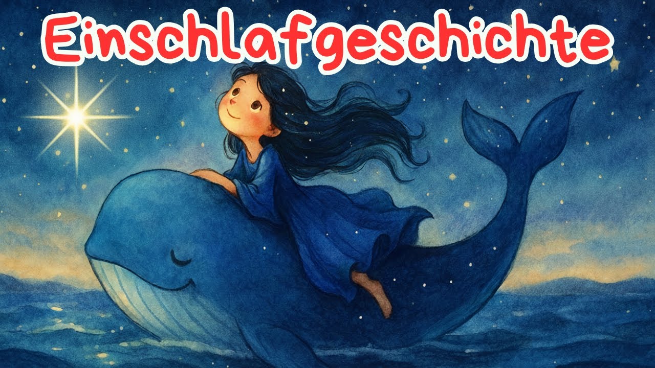 Märchen zum Einschlafen: ✅ Paikeas Reise mit dem Wal Mana durch das funkelnde Traummeer voller Magie