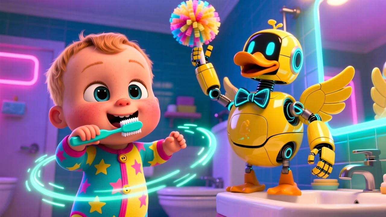 Baby’s Brush Time Song  | Fun Brushing Teeth Song for Kids | Healthy Habits Sing Along